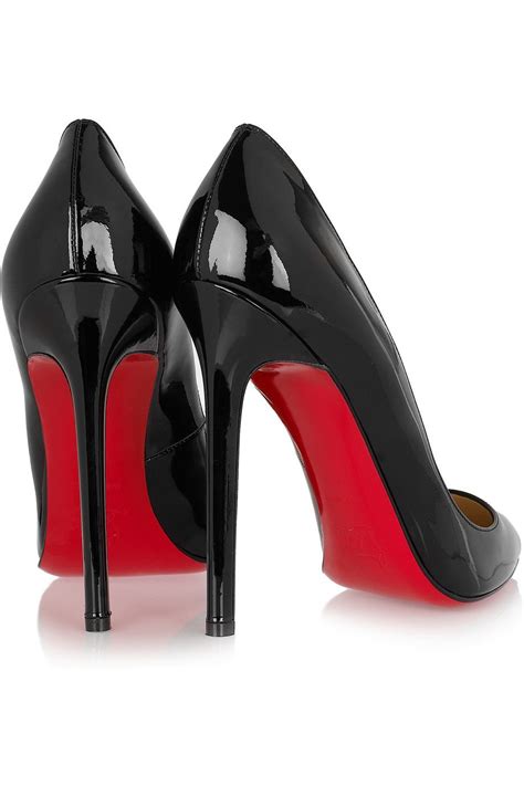 louis vuitton black pumps red bottom|christian louboutin red bottom shoes.